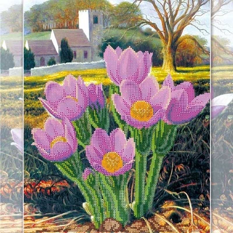 Photo Pattern for beading Abris Art AC-190 Spring in Provence