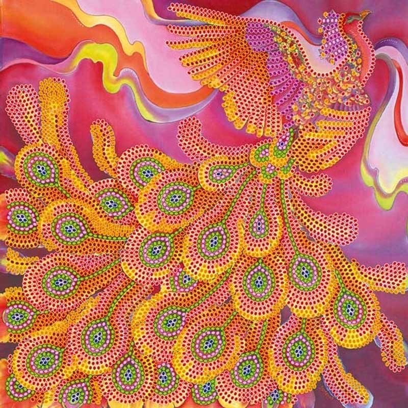 Фото Схема для вышивка бисером  Абрис Арт АС-445 Огненная птица
