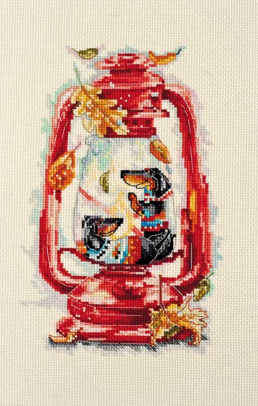 Photo Cross stitch kit Abris Art AH-088 Warm October