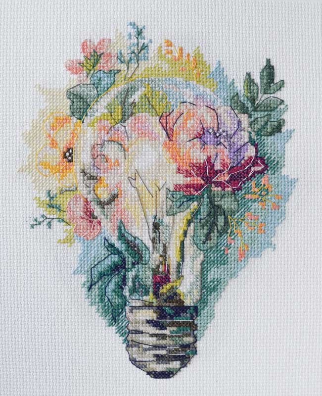 Photo Cross stitch kit Abris Art AH-229 Bright thoughts