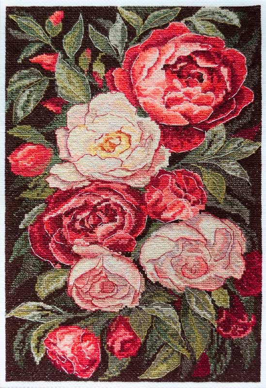 Photo Cross stitch kit Abris Art AH-244 Velvet feelings