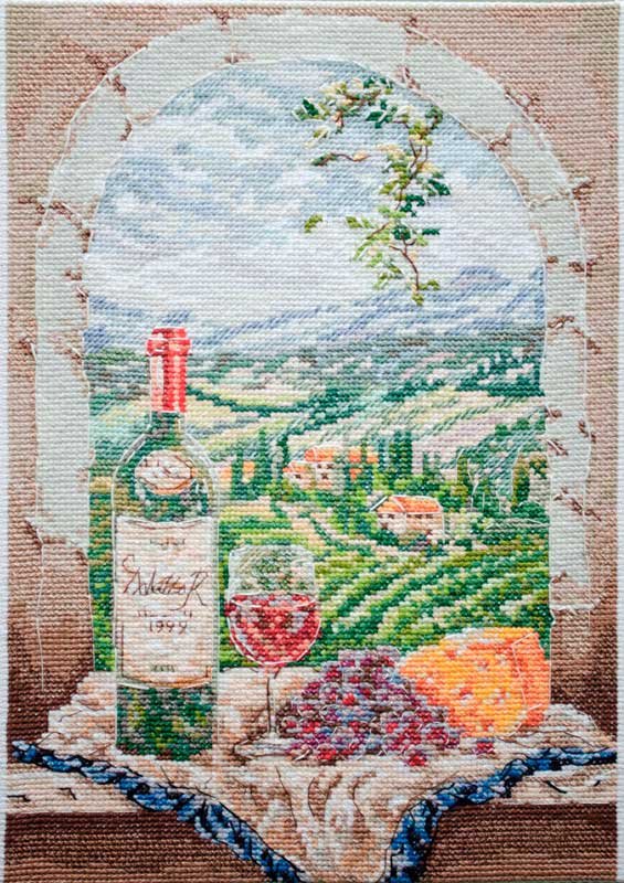 Photo Cross stitch kit Abris Art AH-262 Sommelier's Dream