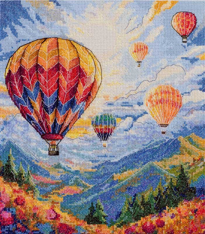 Фото Набір для вишивки хрестиком Абріс Арт АН-304 Політ на зустріч сонцю