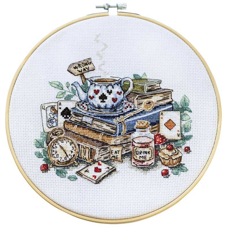 Фото Набор для вышивки крестом Абрис Арт АН-320 Безумное чаепитие