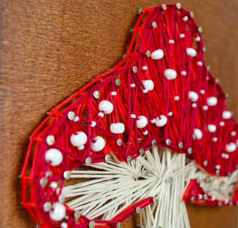 Photo 3 String Art Pictures Abris Art ABC-031 Fly agaric