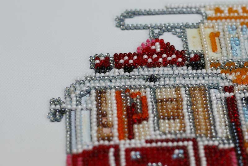 Photo 3 Mid-sized bead embroidery kit Abris Art AMB-058 Istanbul