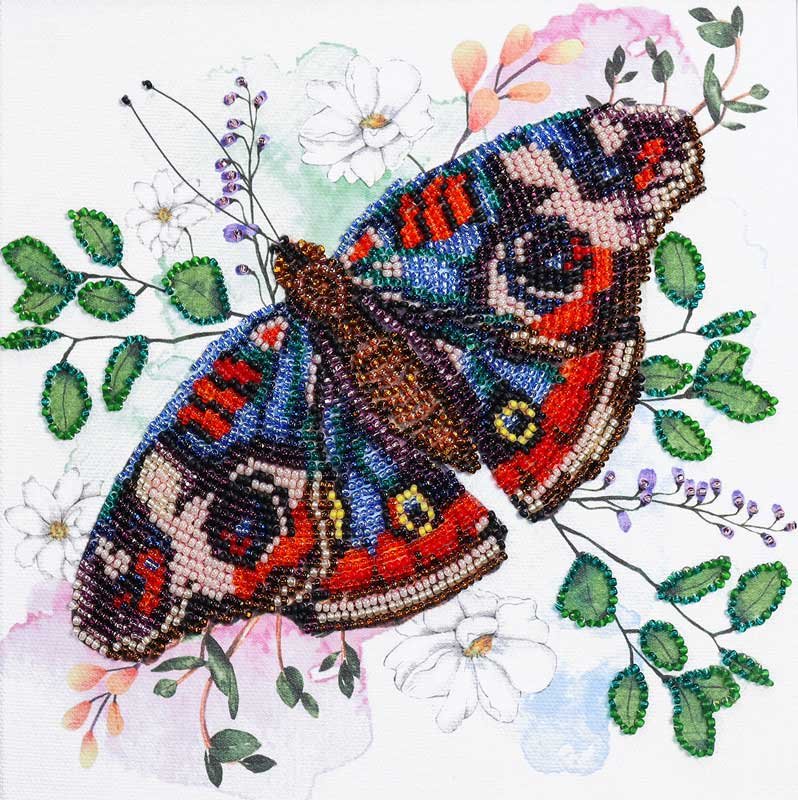 Photo Mid-sized bead embroidery kit Abris Art AMB-103 Color harmony