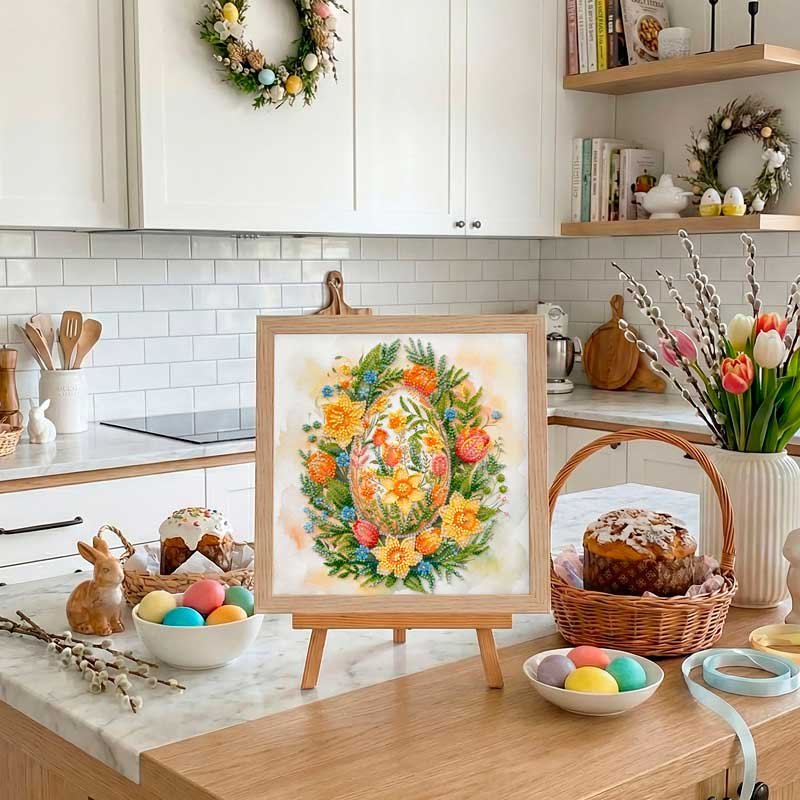 Фото 2 Набір-міді для вишивки бісером Абріс Арт АМВ-135 Символ Великодня Фото 2 Набір-міді для вишивки бісером Абріс Арт АМВ-135 Символ Великодня