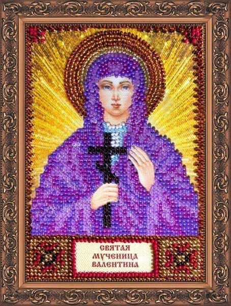 Foto The kit for a bead stiching mini icons of saints St. Valentine Abris Art AAM-024