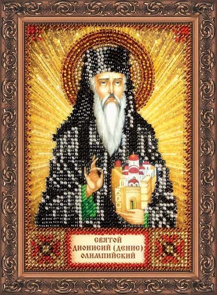 Фото Набір для вишивання бісером іменної міні-ікони Святий Денис Абріс Арт ААМ-045