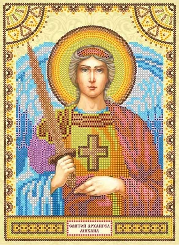 Foto Charts icons for beading Saint Michael Abris Art ACK-010