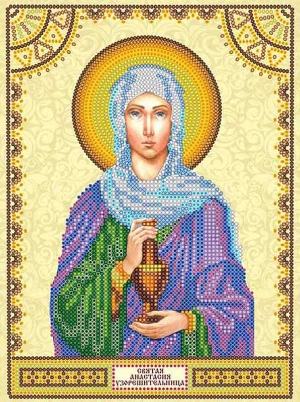 Foto Charts icons for beading Holy Anastasia Abris Art ACK-029
