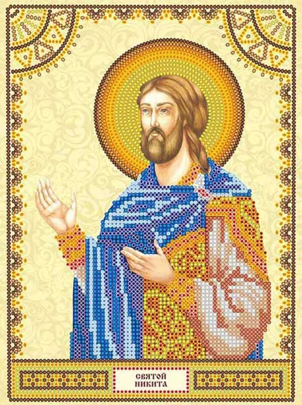 Foto Charts icons for beading Saint Nikita Abris Art ACK-035