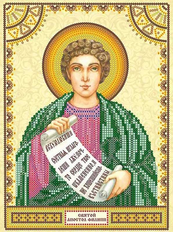 Foto Charts icons for beading Saint Philip Abris Art ACK-036