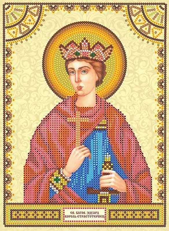 Foto Charts icons for beading Saint Edward Abris Art ACK-116