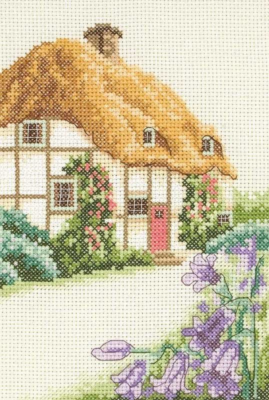 Foto Cross Stitch Kits Anchor AK121 Thatched cottage