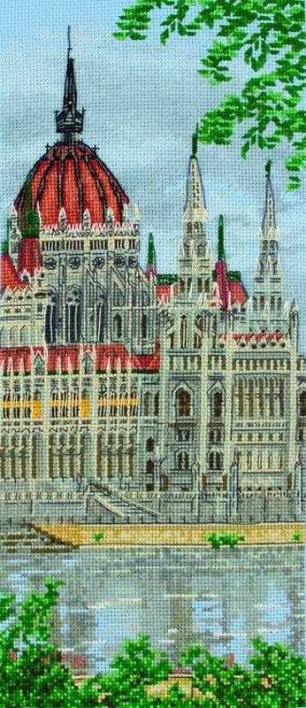 Foto Cross Stitch Kits Anchor PCE0810 Hungarian Parliament Building