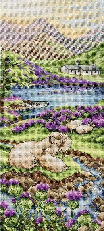 Foto Cross Stitch Kits Anchor PCE0816 Highlands Landscape