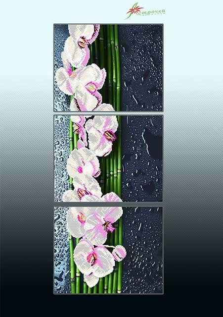Photo Pattern beading A-strochka AP3-017 Vanilla Cascade (Triptych Elite Series)