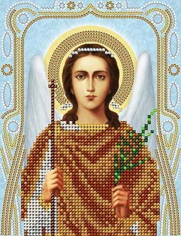 Photo Pattern beading A-strochka AC5-069 Icon of Holy Guardian Angel (silver)
