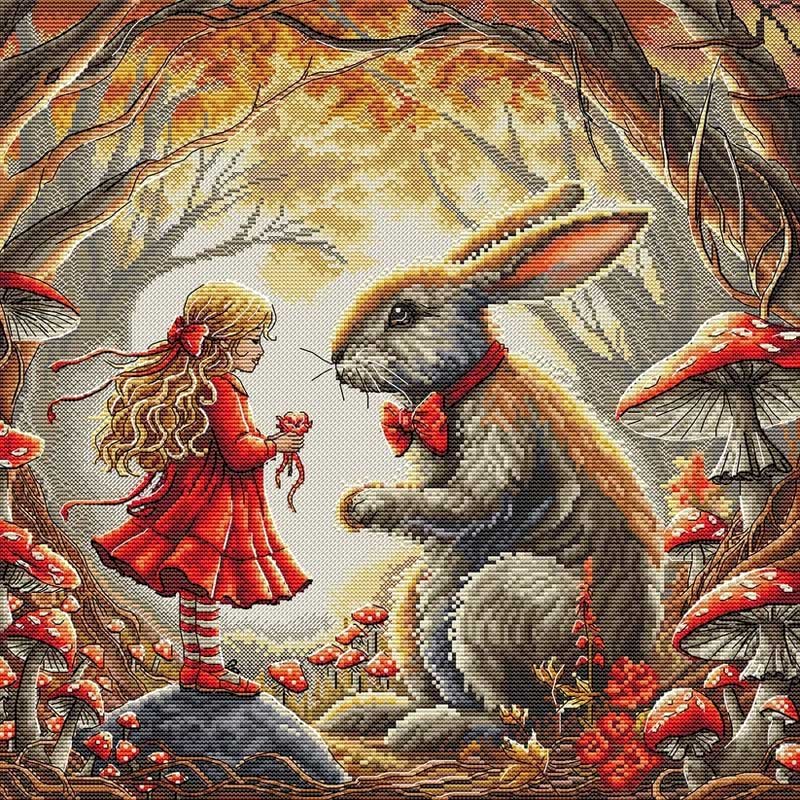 Photo Cross Stitch Kits AVA P045 Fairy Tale World