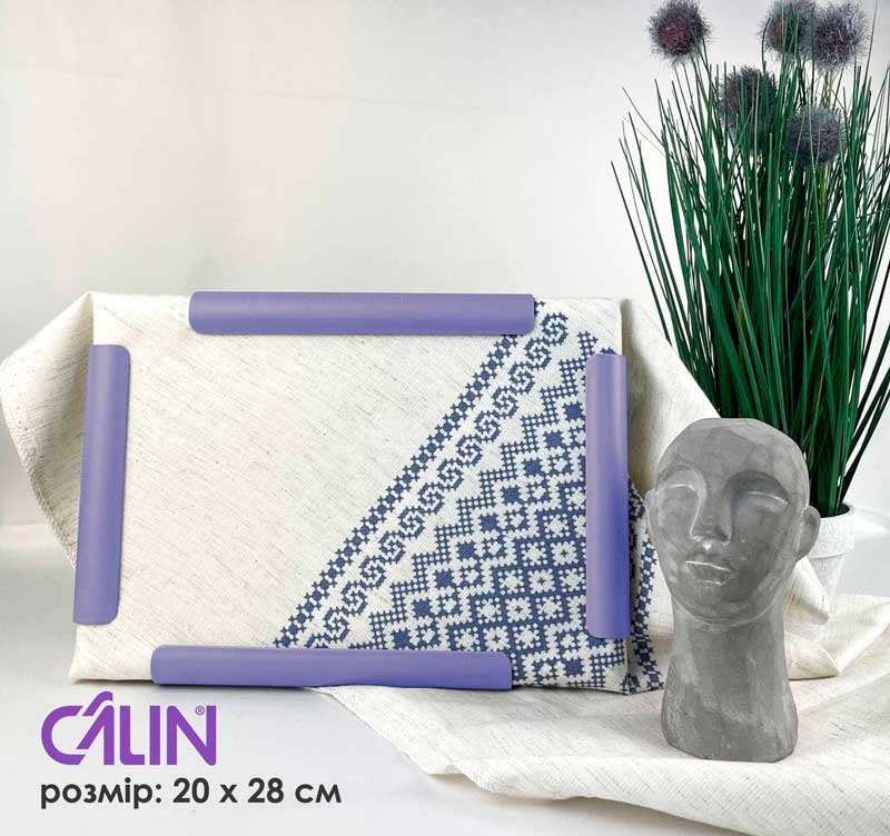 Фото П'яльця рама q-snap для вишивки Calin: колір - фіолетовий 