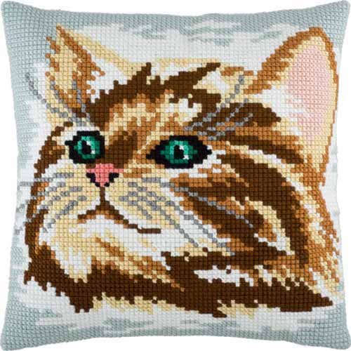 Foto Pillow for cross-stitching Charіvnytsya Z-40 Cat