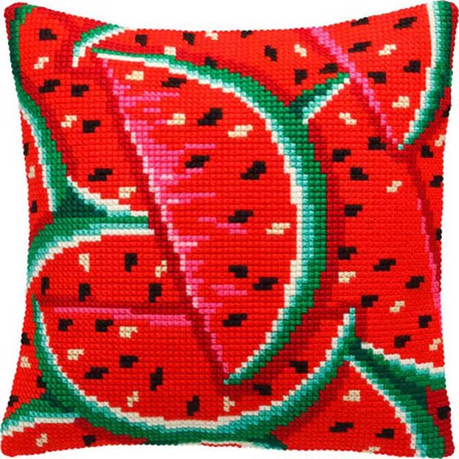 Foto Pillow for cross-stitching Charіvnytsya Z-54 Aroma of summer