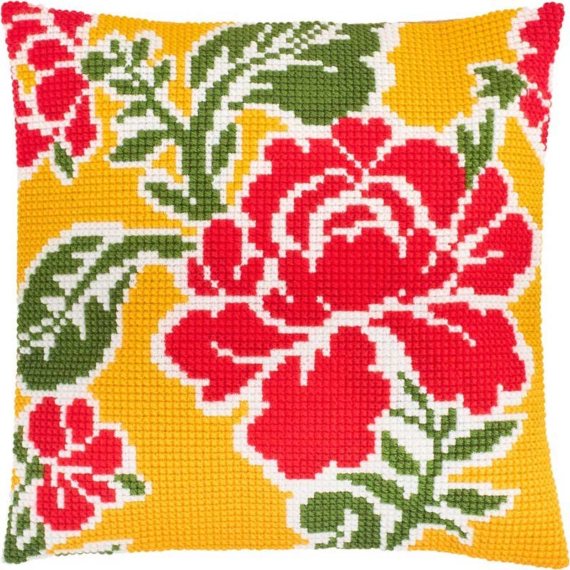 Foto Pillow for cross-stitching Charіvnytsya Z-69 Field of roses