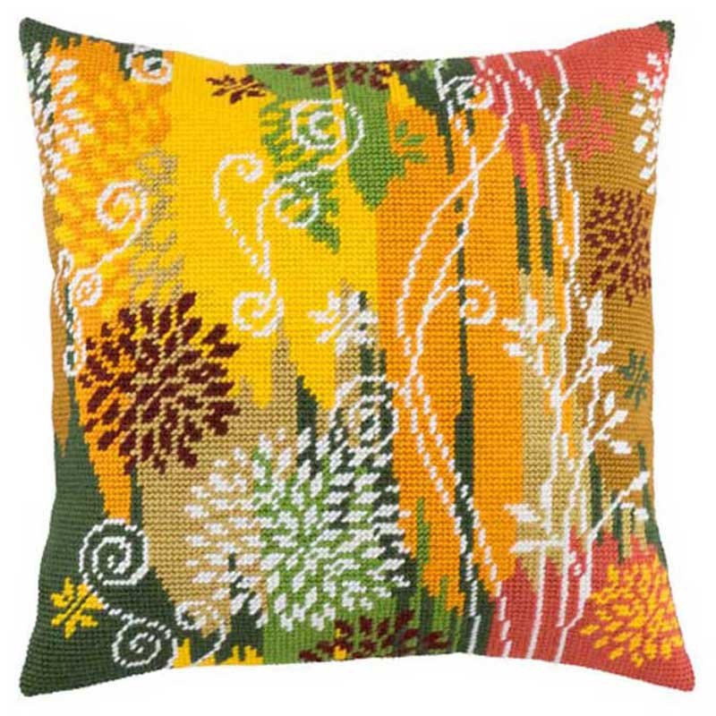 Foto Pillow for embroidery half-cross Charіvnytsya V-145 Autumn day