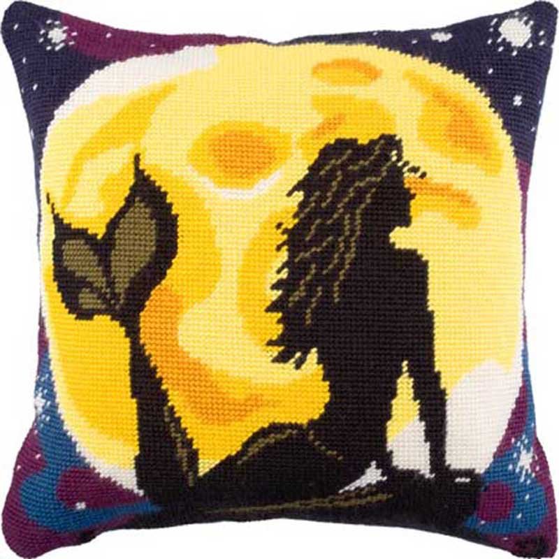 Foto Pillow for embroidery half-cross Charіvnytsya V-176 Mermaid