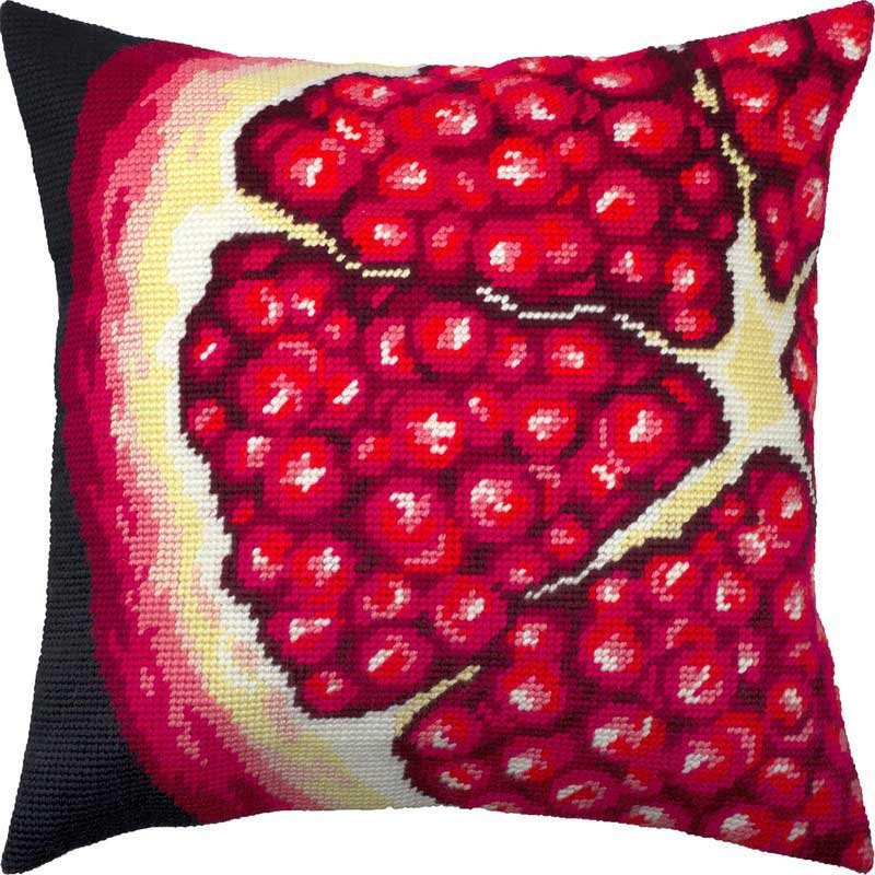 Foto Pillow for embroidery half-cross Charіvnytsya V-296 Garnet