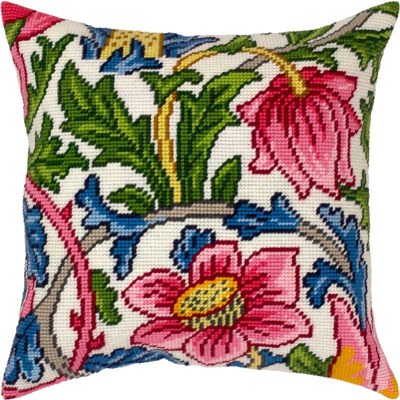 Foto Pillow for embroidery half-cross Charіvnytsya V-438 Rose V. Morris