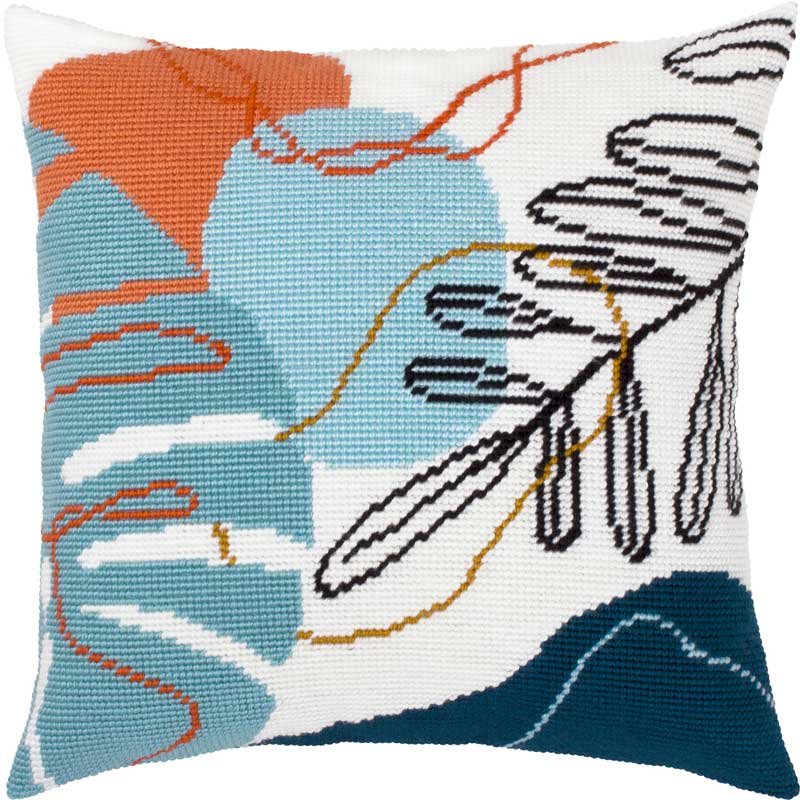 Фото Подушка для вишивки напівхрестом Чарівниця V-530 Легкість вітру