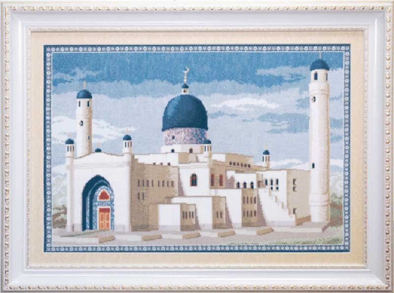 Photo Cross stitch kit Momentos Magicos M-10 Imangali Mosque Kazakhstan