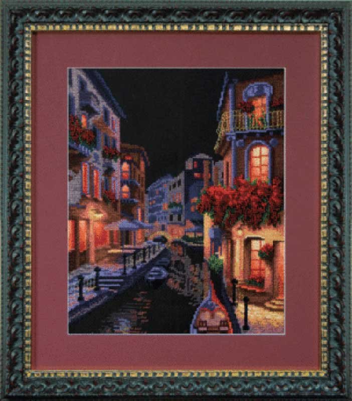 Фото Набір для вишивання хрестиком Чарівна Мить М-159 Венеціанська ніч