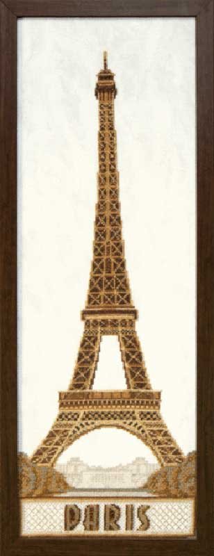 Фото Набір для вишивання хрестиком Чарівна Мить М-182 Париж