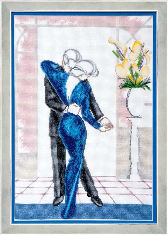 Photo Cross stitch kit Momentos Magicos M-197 Dance in the big city