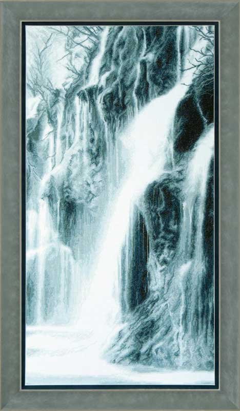 Фото Набор для вышивки крестом Чарівна Мить М-223 Водопад