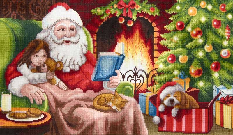 Photo Cross stitch kit Momentos Magicos M-396 In the arms of a fairy tale