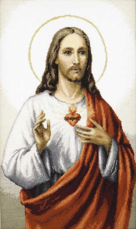 Фото Набор для вышивки крестом Чарівна Мить М-402 Иисус