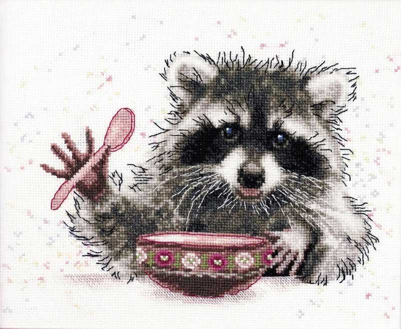 Фото Набор для вышивки крестом Чарівна Мить М-527 Енотик