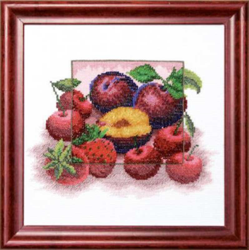 Photo Cross stitch kit Momentos Magicos M-72 Fruits