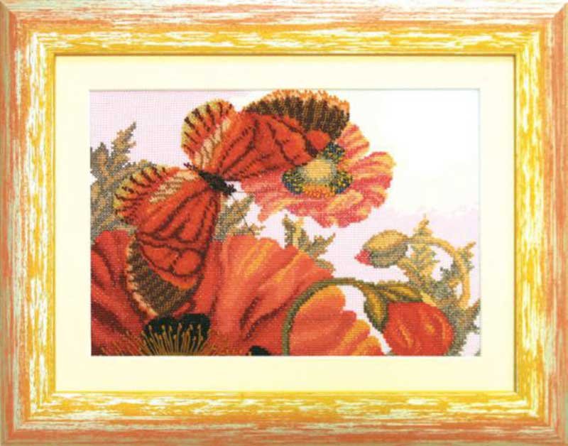 Photo Cross stitch kit Momentos Magicos M-90 Summer is red