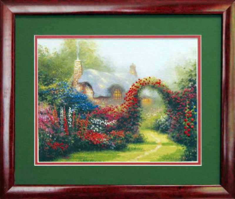 Photo Partial embroidery kit Momentos Magicos PK-053 Summer house