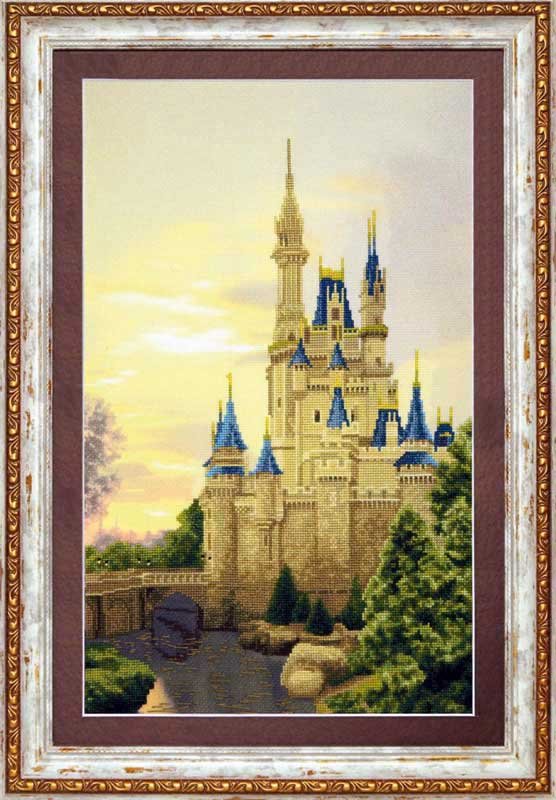 Photo Partial embroidery kit Momentos Magicos PK-118 A palace for a princess