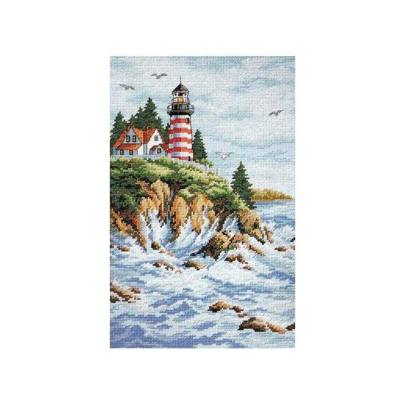 Foto Cross Stitch Kits Classic Design 4458 On the edge of the earth