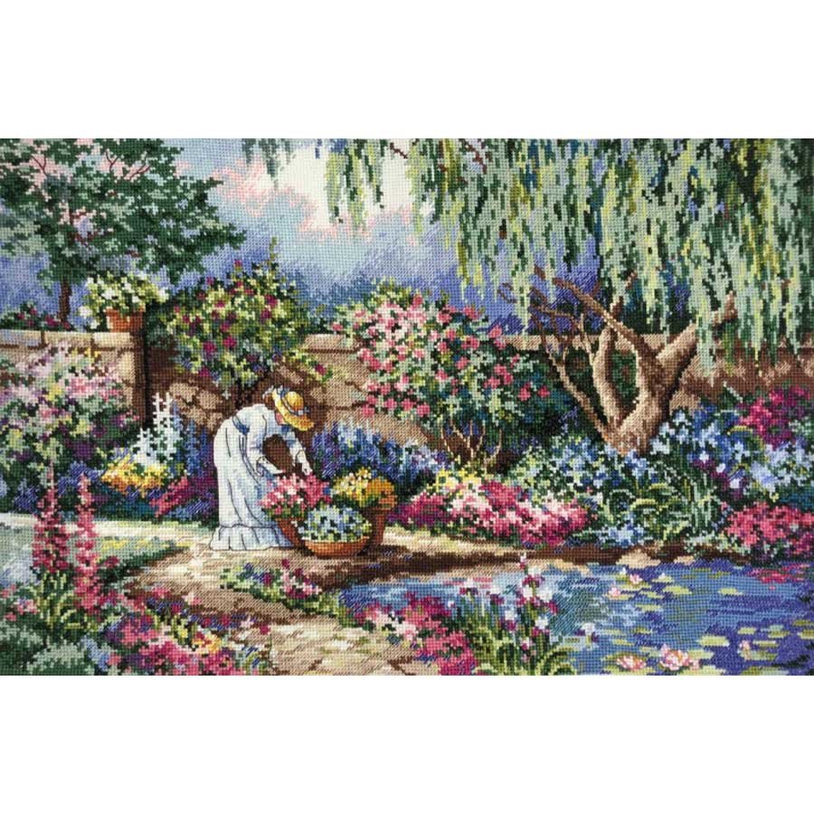 Foto Cross Stitch Kits Classic Design 4481 Favorite Garden