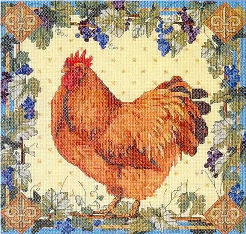 Foto Cross Stitch Kits Classic Design 4510 Hen