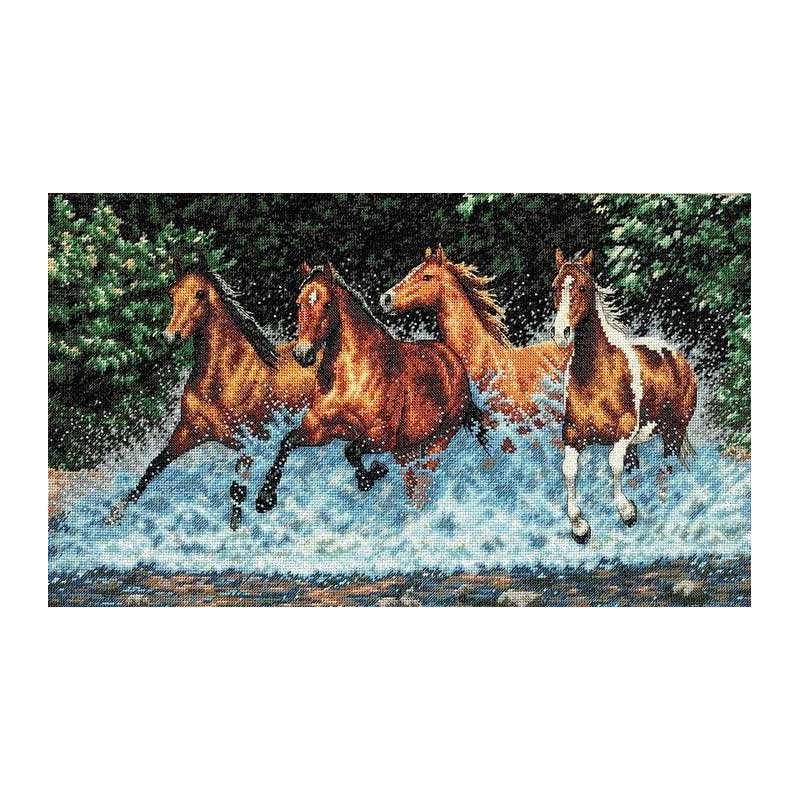 Foto Cross Stitch Kits Classic Design 4518 A wonderful foursome